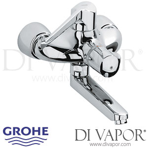 Grohe Grohtherm Ergomix Thermostat Basin Mixer - 1999 to 2007 - Spare Parts 34020000 GEN1